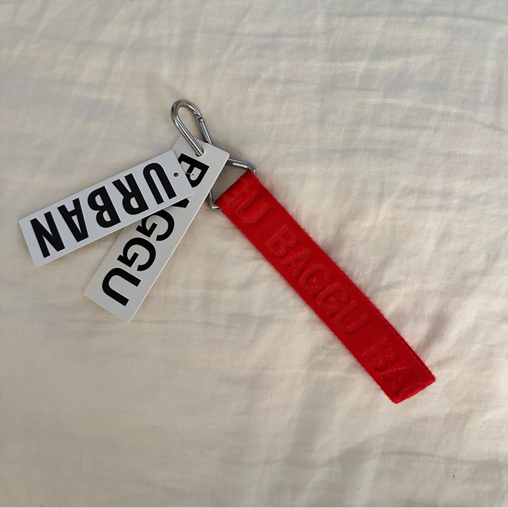 BAGGU Candy Apple Keychain